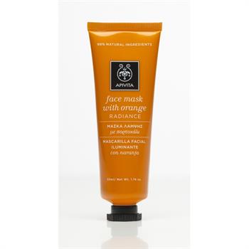Apivita Face Mask Orange Μάσκα Λάμψης με Πορτοκάλι 50ml