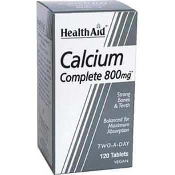 Health Aid Calcium Complete 800mg 120tabs