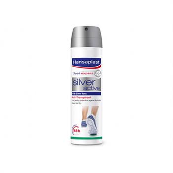 Hansaplast Silver Active Ανθιδρωτικό Spray Ποδιών 150ml