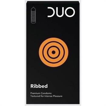 Duo Ribbed  για μέγιστη απόλαυση 6τμχ