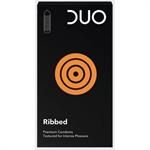Duo Ribbed  για μέγιστη απόλαυση 6τμχ