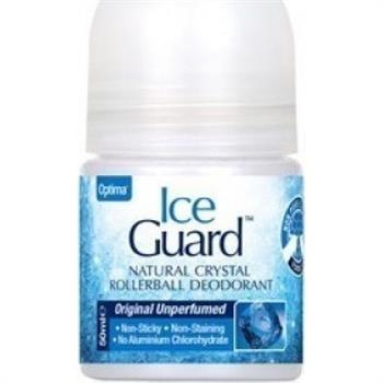 Optima Ice Guard Unperfumed Deodorant Rollerball 50ml
