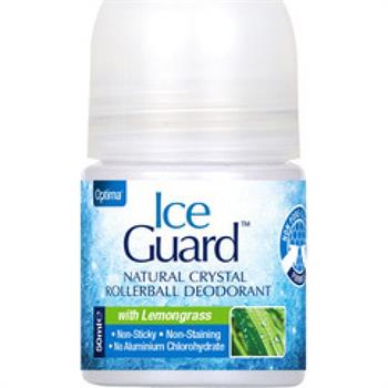 Optima Ice Guard Natural Crystal Deo Lemongrass 50ml