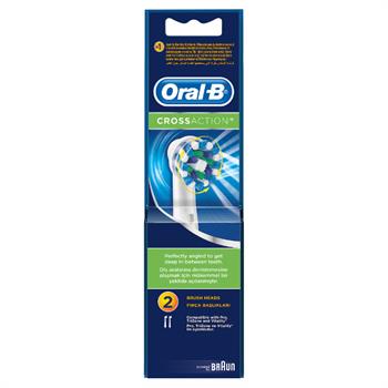 Oral-B CrossAction 2 Ανταλλακτικές Κεφαλές Ηλεκτρικής Οδοντόβουρτσας
