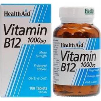 Health Aid B12 1000μg 100Vegitabs