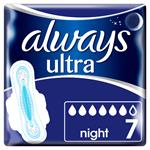 Always Ultra Night Σερβιέτες με Φτερά 7τμχ