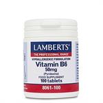 Lamberts Vitamin B6 50mg 100tabs