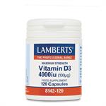 Lamberts Vitamin D3 4000IU 120caps