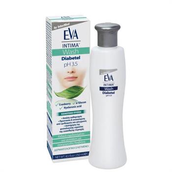 Intermed Eva Intima Wash Diabetel Εξιδεικευμένο για τις Γυναίκες με Σακχαρώδη Διαβήτη 250ml