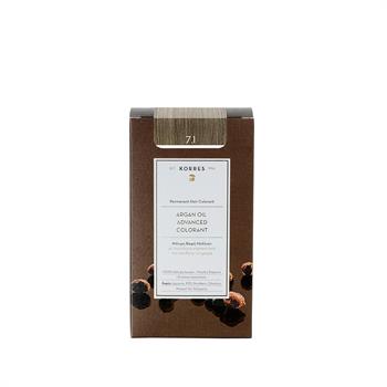 Korres Argan Oil Adnanced Colorant 7.1 Ξανθό Σαντρέ