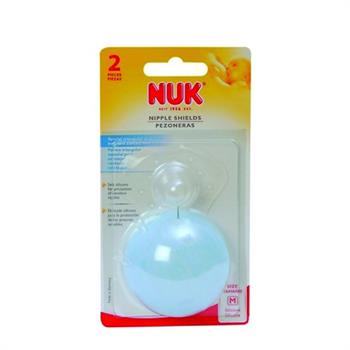 NUK Ασπίδες Θηλής από Σιλικόνη με Θήκη Μέγεθος Large 2τμχ (10.721.240)