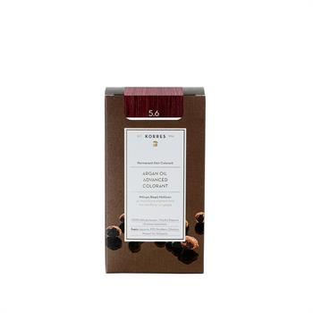 Korres Argan Oil Adnanced Colorant 5.6 Καστανό Ανοιχτό Κόκκινο