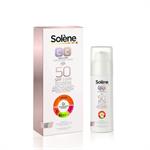 Solene CC Suncare Face Cream SPF50 Light Skin Tone Αντιηλιακή Κρέμα Προσώπου με Χρώμα, 50ml