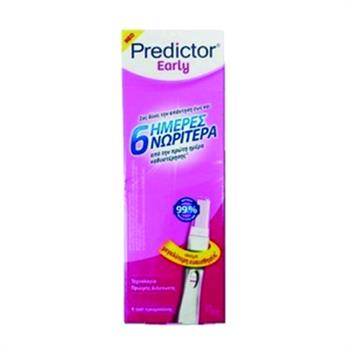 Predictor Early 6 Days Τέστ Εγκυμοσύνης 1τμχ
