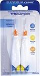 Elgydium Clinic Interdental Μεσοδόντια βουρτσάκια Trio compact 4 2 Στελέχη & 6 Βουρτσάκια