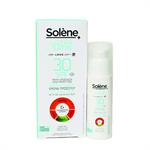 Solene Ultra Satin Αντηλιακή Κρέμα Προσώπου για Ξηρές Επιδερμίδες SPF30 50ml