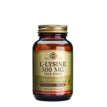Solgar L-Lysine 500mg 50Vegicaps