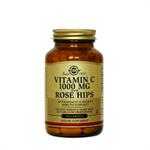 Solgar Vitamin C 1000mg with Rose Hips 100tabs
