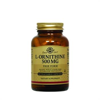Solgar L-Ornithine 500mg, 50caps