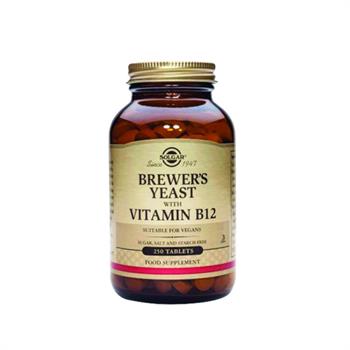 Solgar Brewer's Yeast with Vitamine B12 250tabs