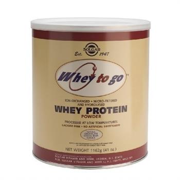 Solgar Whey to Go Protein Chocolate Powder 1162gr