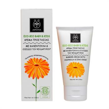 Apivita Eco Bio Baby & Kids Κρέμα Προστασίας με Καλεντούλα & Οξείδιο Ψευδαργύρου 75ml