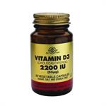 Solgar Vitamin D3 2200IU 55μg 50caps