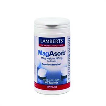 Lamberts Mag Asorb Μαγνήσιο 60tabs