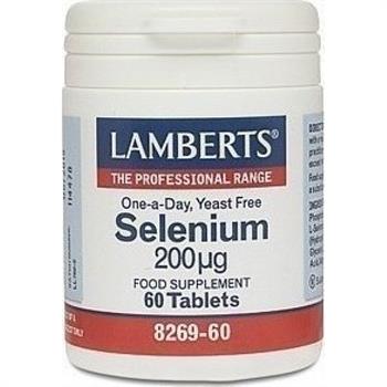 Lamberts Selenium 200mcg 60tabs