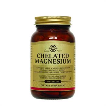 Solgar Chelated Magnesium 100mg 100tabs
