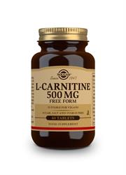 Solgar L-Carnitine 500mg 60tabs