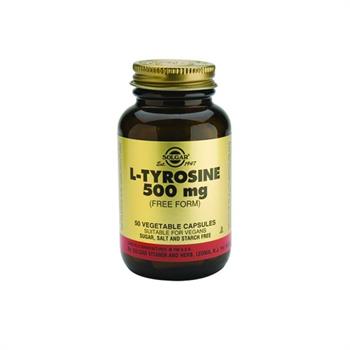Solgar L-Tyrosine 500mg 50Vegicaps