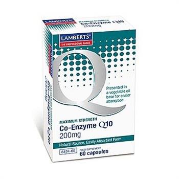 Lamberts Co-Enzyme Q10 200mg 60caps