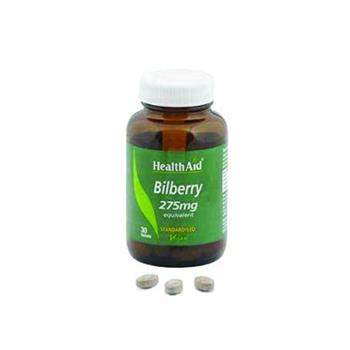 Health Aid Bilberry 275mg 30tabs