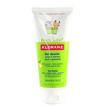 Klorane Gel Douche για Σώμα και Μαλλιά με Άρωμα Αχλάδι 200ml