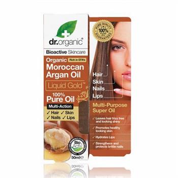 Dr. Organic Moroccan Argan Oil Hair Treatment Serum 100ml