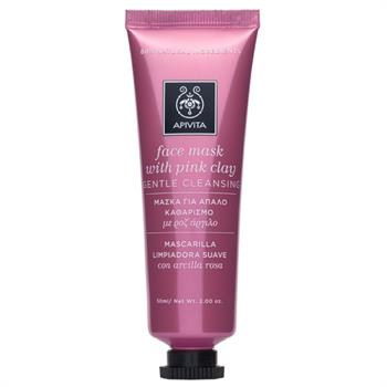 Apivita Μάσκα Προσώπου με Ροζ Άργιλο 50ml
