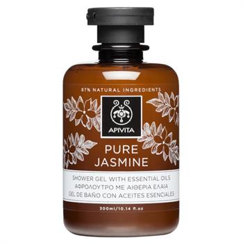 Apivita Pure Jasmine Shower Gel with Essential Oils 300ml
