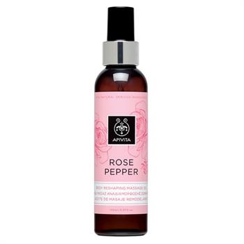 Apivita Rose Pepper Λάδι Αναδιαμόρφωσης Σώματος 150ml