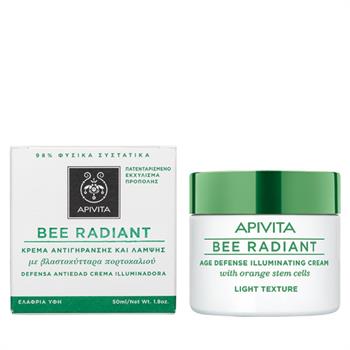 Apivita Bee Radiant Κρέμα Αντιγήρανσης και Λάμψης με Ελαφριά Υφή 50ml