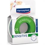 Hansaplast Sensitive Μεταξωτή Αυτοκόλλητη Tαινία 5X2,5cm