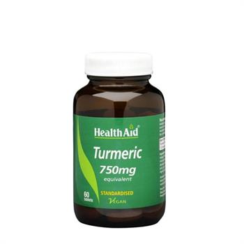 Health Aid Turmeric 750mg 60tabs