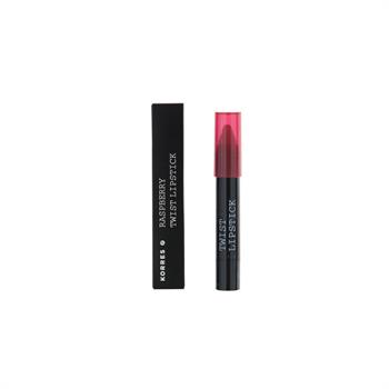 Korres Raspberry Twist Lipstick Dramatic Κραγιόν σε Μορφή Μολυβιού