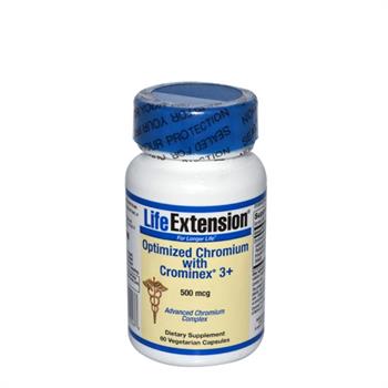 Life Extension Optimized Chromium With Crominex® 3+ 60caps