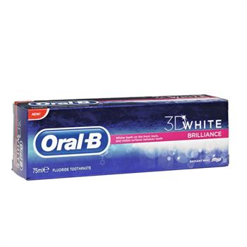 Oral B 3D White Brilliance Οδοντόπαστα 75ml
