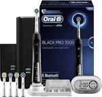 Oral-B Black Pro 7000 Smart Series  Blootooth Επαναφορτιζόμενη Ηλεκτρική Οδοντόβουρτσα