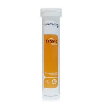 My Elements Ester-C 1000mg Γεύση Πορτοκάλι 20 αναβράζοντα δισκία