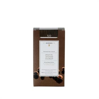 Korres Argan Oil Advanced Colorant 5.0 Καστανό Ανοιχτό Φυσικό