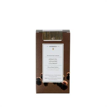 Korres Argan Oil Advanced Colorant 6.1 Ξανθό Σκούρο Σαντρέ