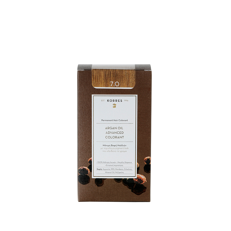 Korres Argan Oil Advanced Colorant 7.0 Ξανθό